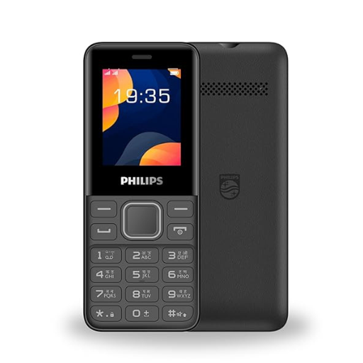 PHILIPS All-New E2103 Sleek & Stylish |Keypad Mobile with 1.77" Screen