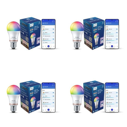 PHILIPS WiZ 10W E27 Wi-Fi & Bluetooth LED Smart Bulb with Music Sync